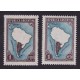 ARGENTINA 1935 GJ 791 ESTAMPILLAS NUEVAS MINT FILIGRANA LADO MAYOR Y LADO MENOR U$ 32,50